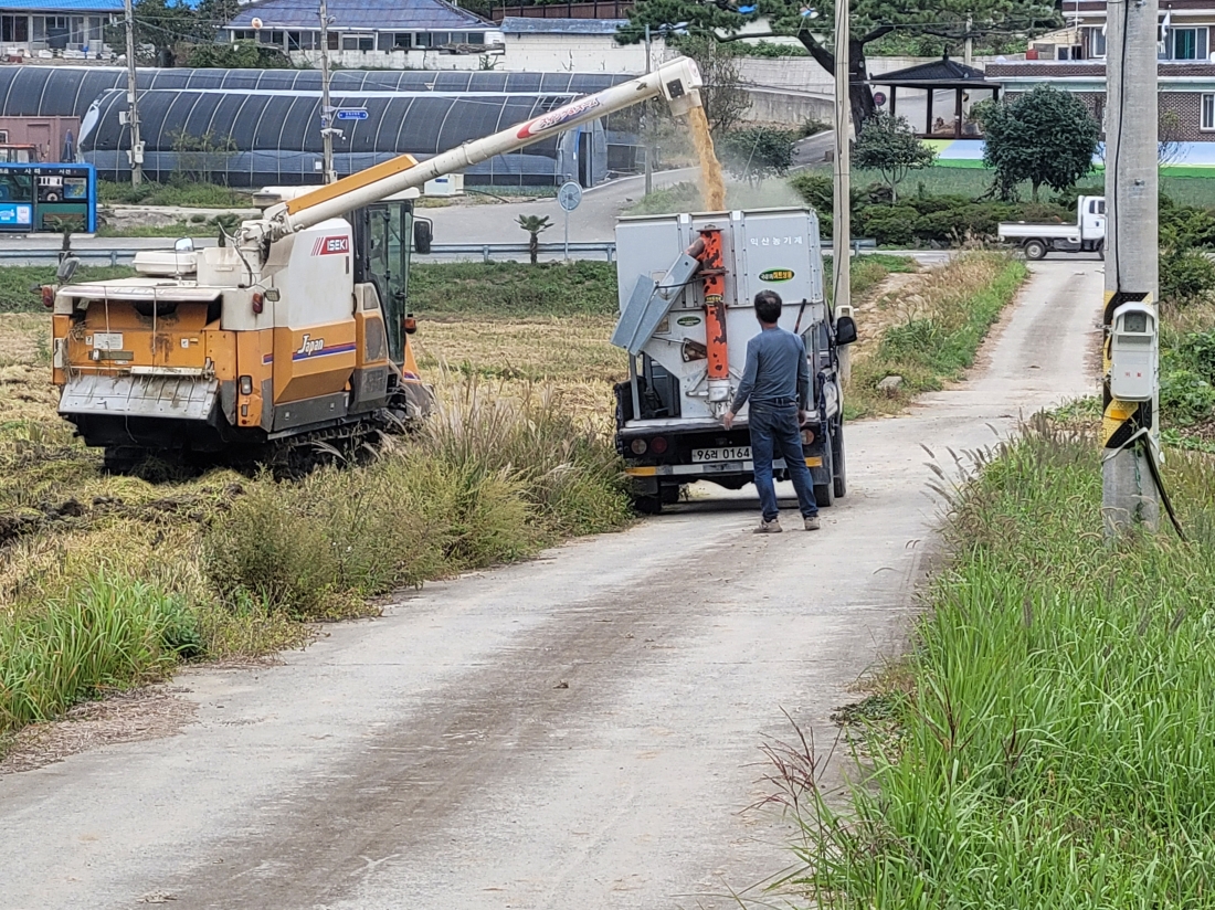 진도 의신면 박중현농가 작업 현장