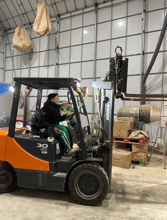 해남 황산면 김도일농가 작업 현장